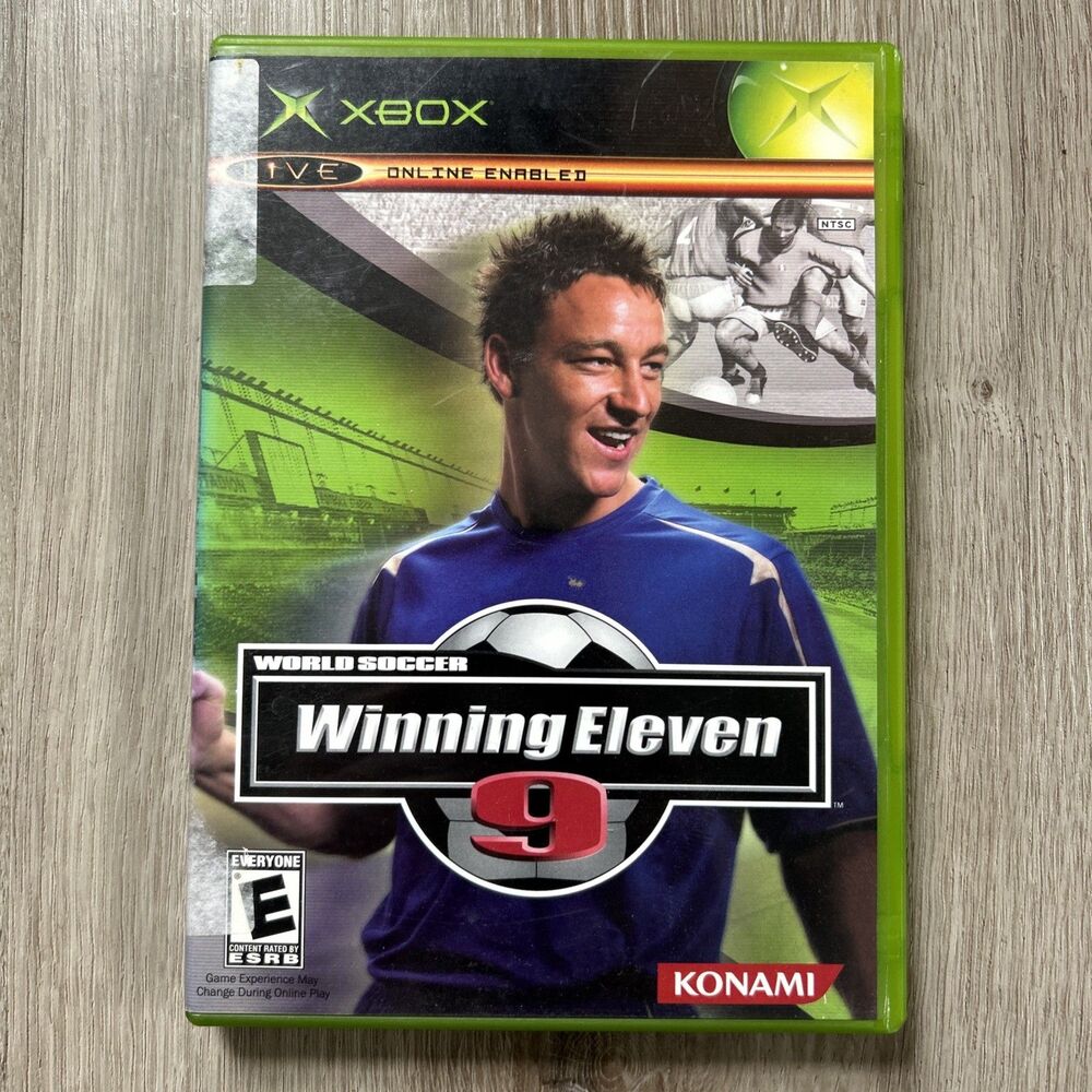 World Soccer: Winning Eleven 9 Microsoft Xbox Complete w/ Manual Tested Works